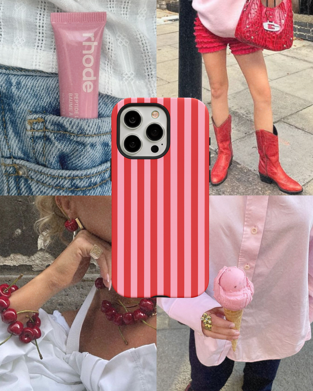 Red Stripes Case