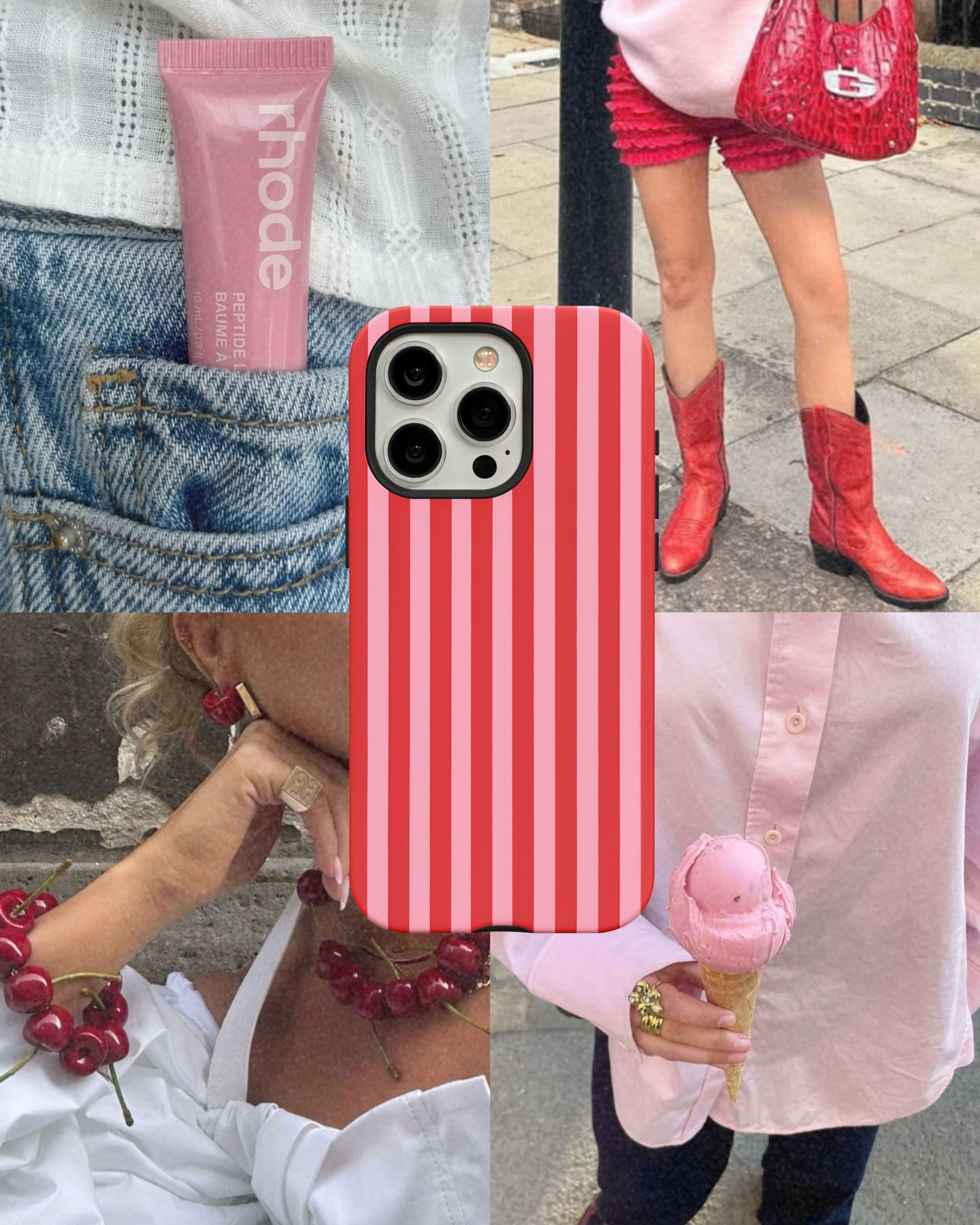 Red Stripes Case