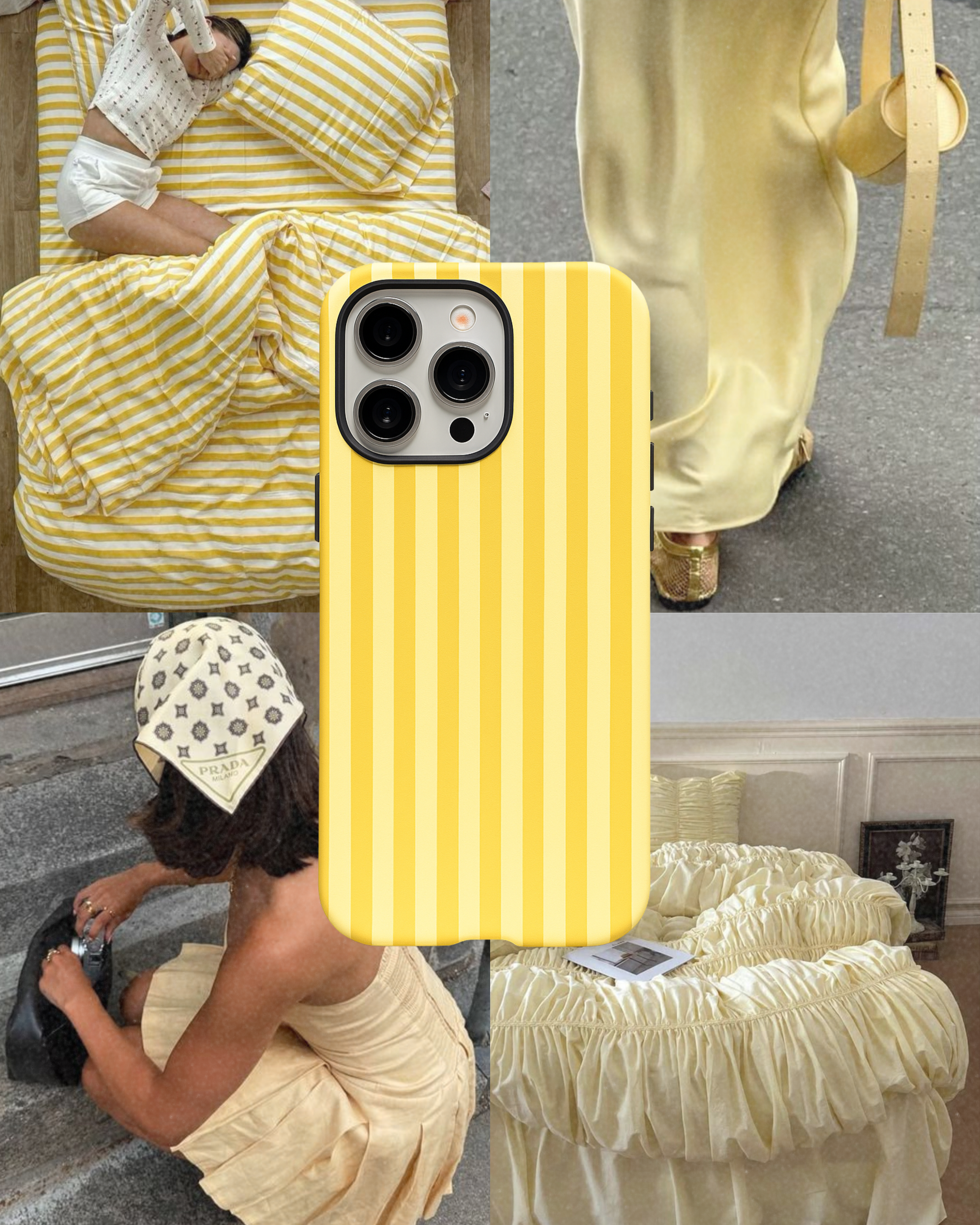 Yellow Stripes Case